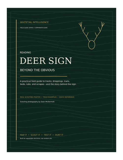 Reading Deer Sign: Beyond the Obvious included in the bundle