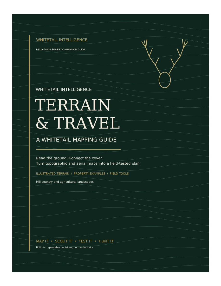 Terrain & Travel: A Whitetail Mapping Guide included in the bundle